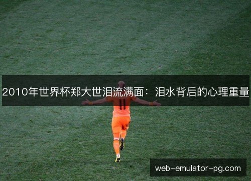 2010年世界杯郑大世泪流满面：泪水背后的心理重量